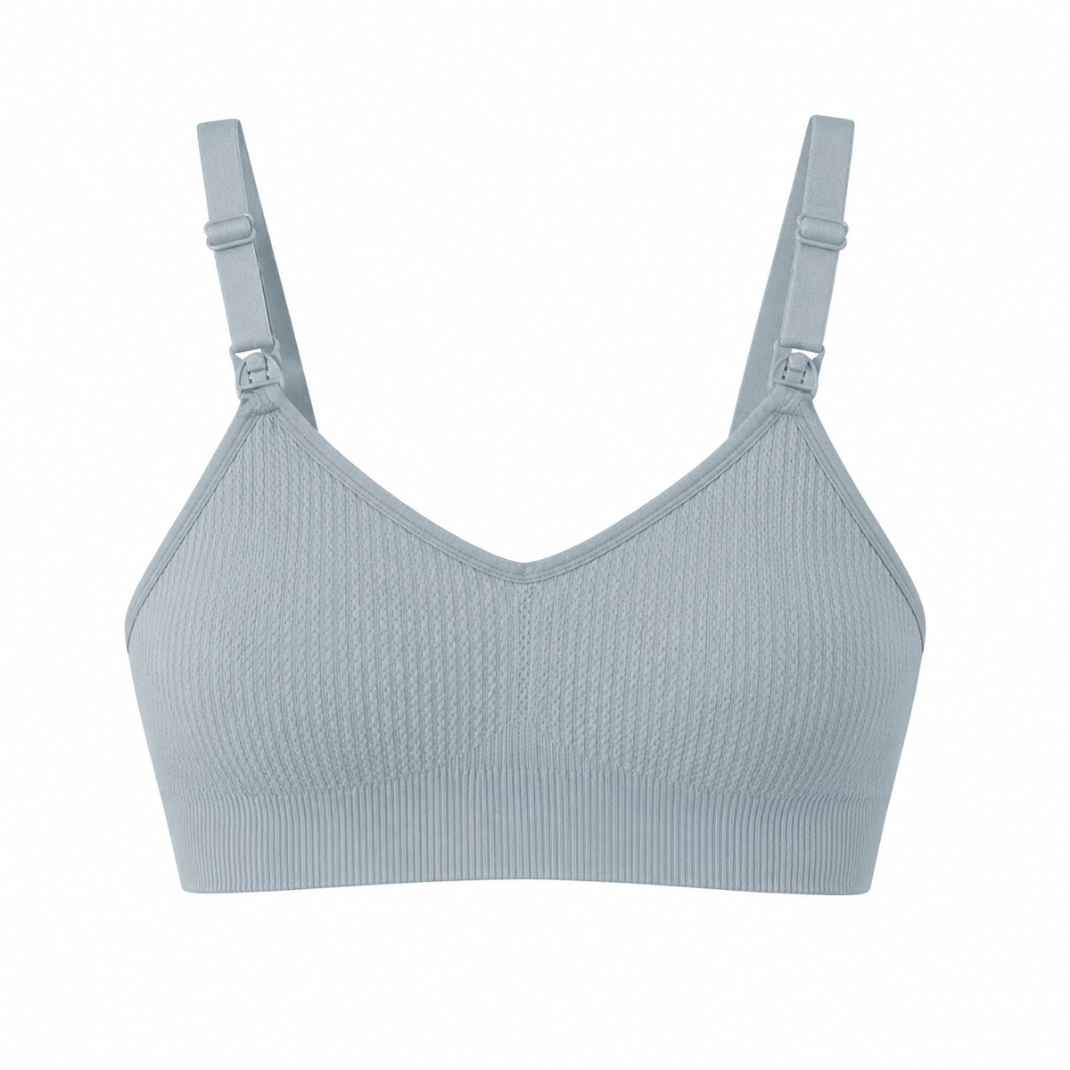 Sutiã de Amamentação em Malha Canelada – Aylla Cozy Bra
