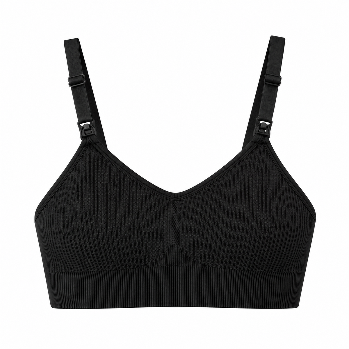 Sutiã de Amamentação em Malha Canelada – Aylla Cozy Bra