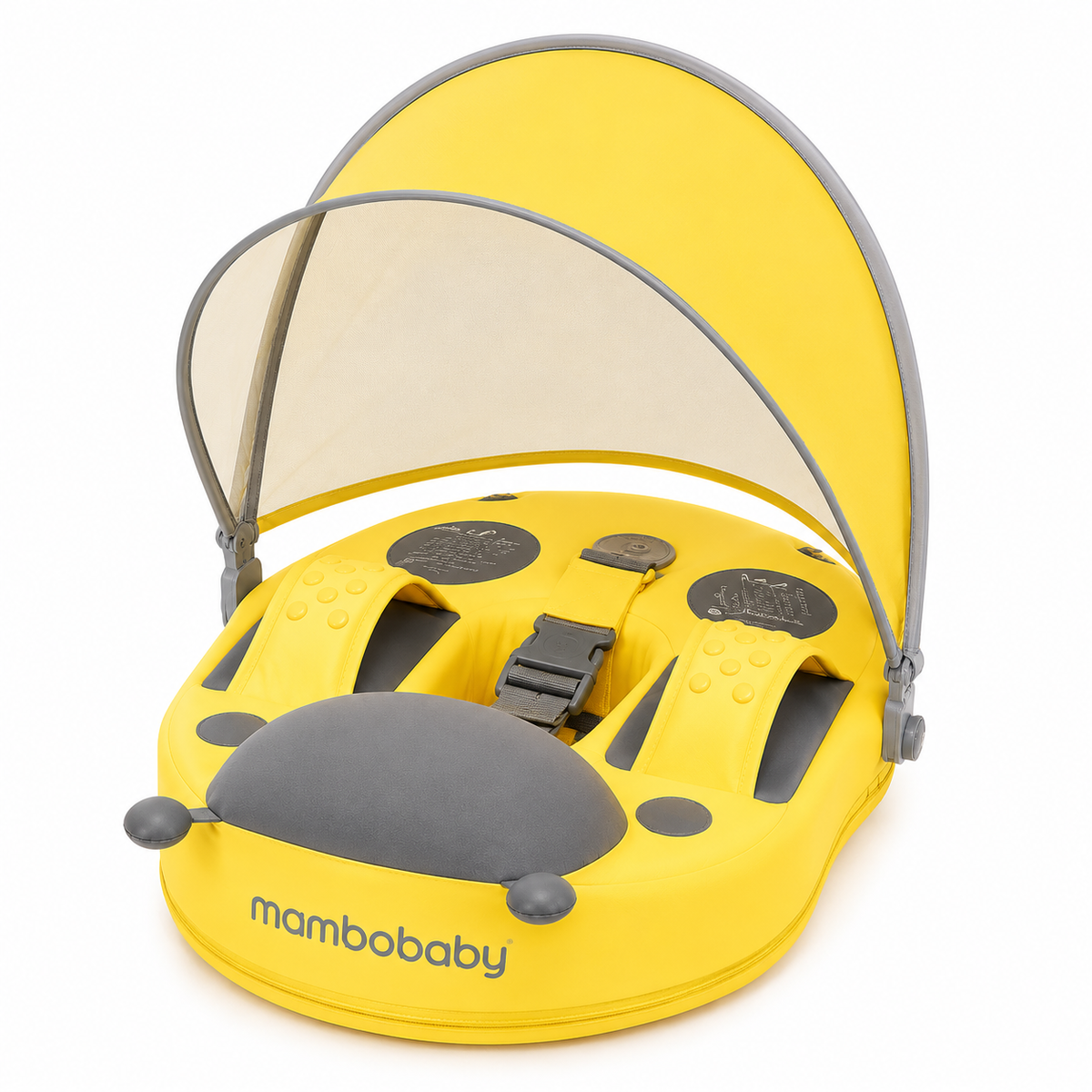 Boia Bebé Mambobaby Não Inflável com Proteção Solar