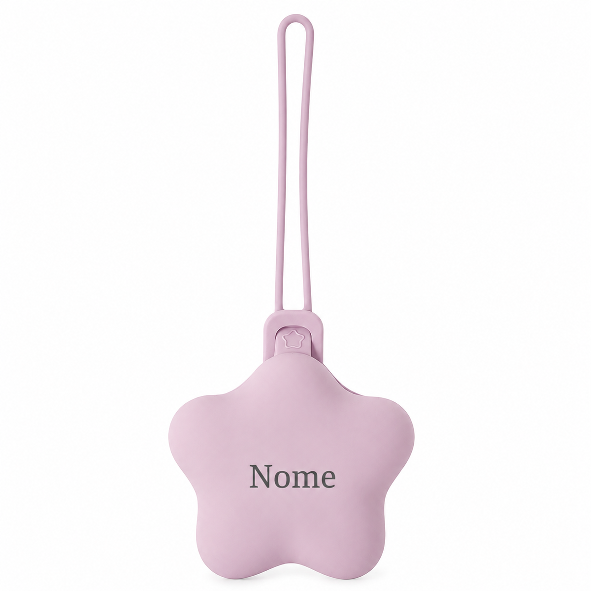 Porta-Chupetas de Silicone Personalizado com Nome - Aylla & Co.