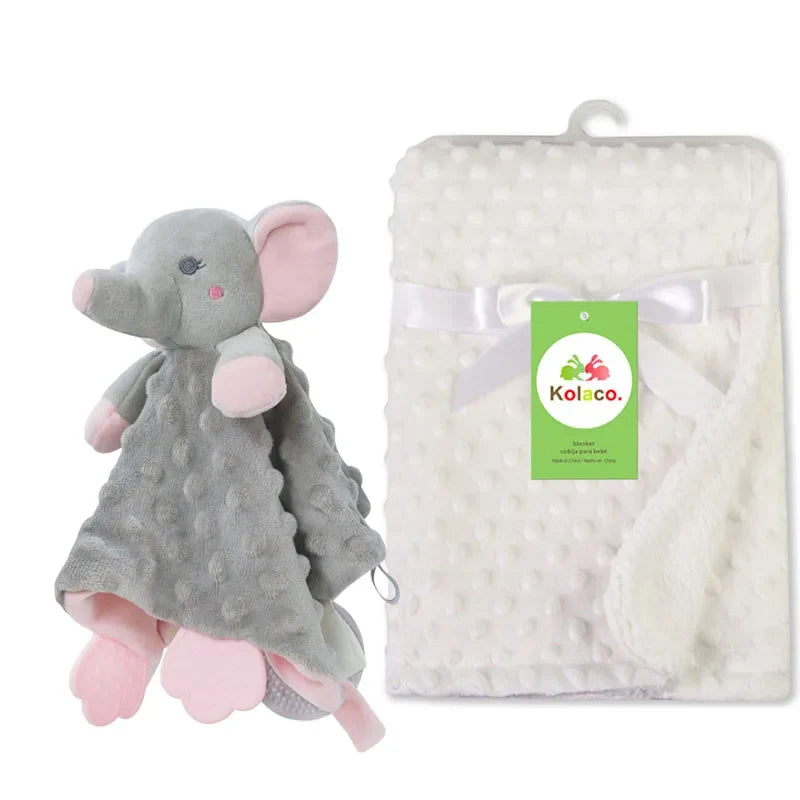 Conjunto de cobertor personalizado para bebé