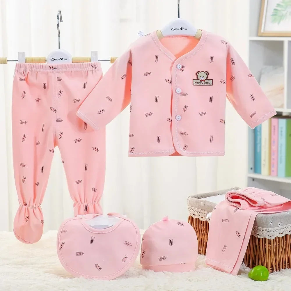 Conjunto de roupa para bebé ouriço 5 peças