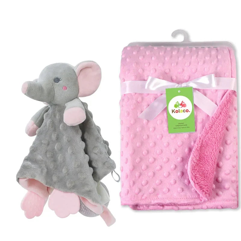 Conjunto de cobertor personalizado para bebé