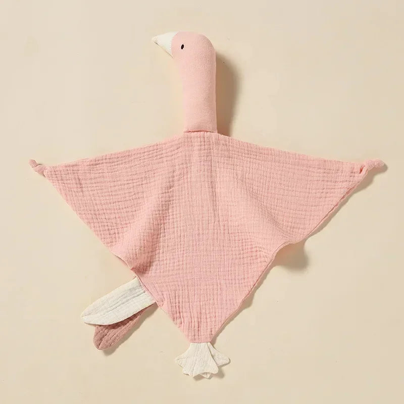 Babete de algodão com padrão fofo