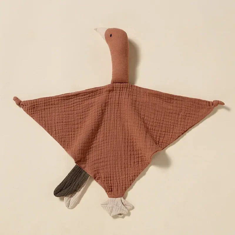 Babete de algodão com padrão fofo