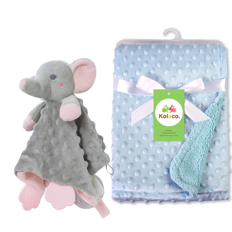 Conjunto de cobertor personalizado para bebé