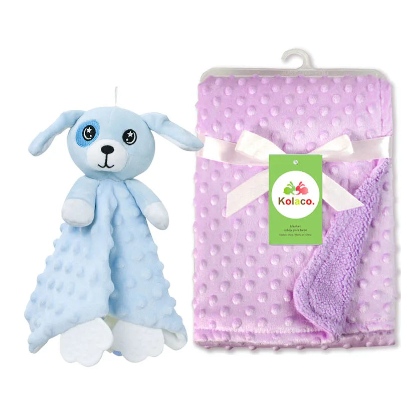 Conjunto de cobertor personalizado para bebé