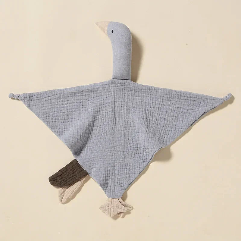 Babete de algodão com padrão fofo