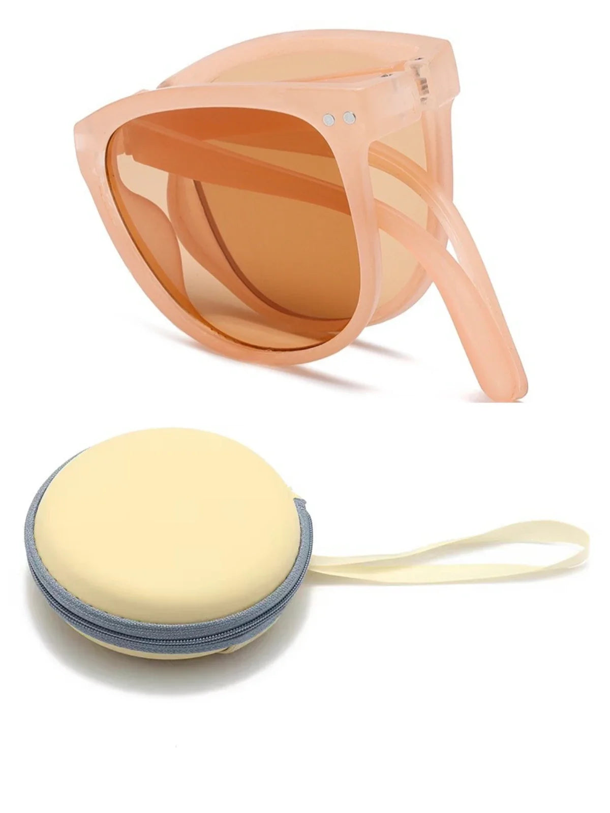 Óculos de Sol Dobráveis Infantis FlexGlow – Proteção UV400 + Estojo de Viagem Incluído