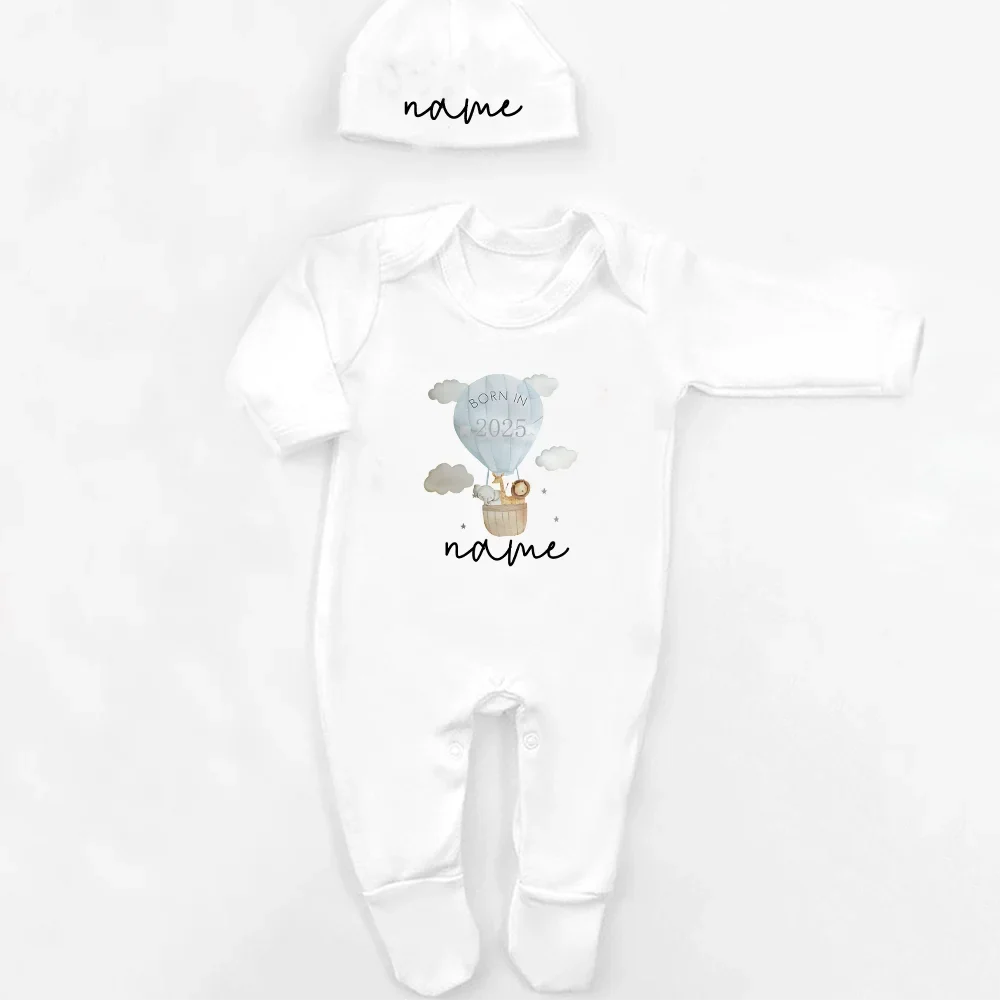 Conjunto personalizado de saída para bebé