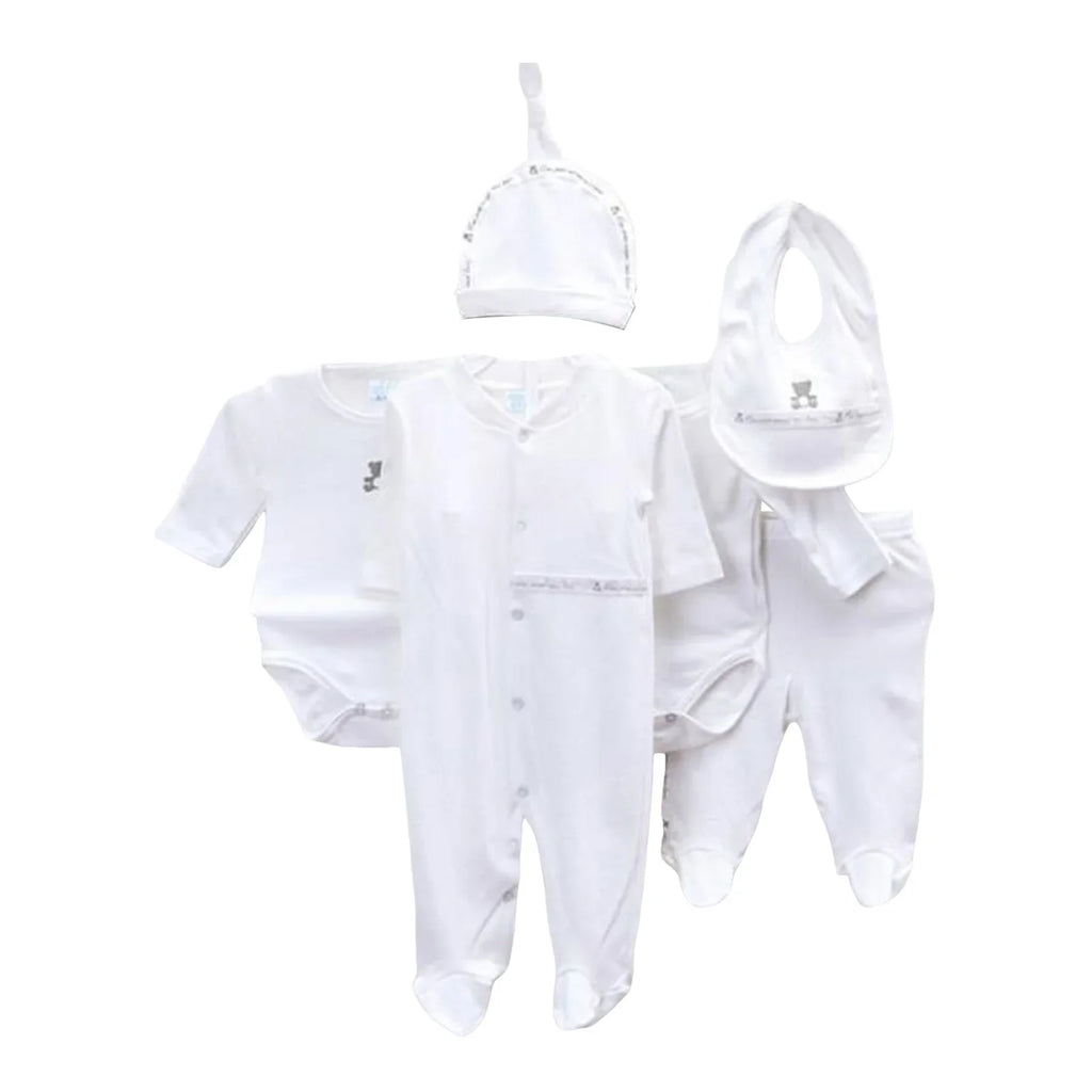 Conjunto de roupa de algodão para bebé