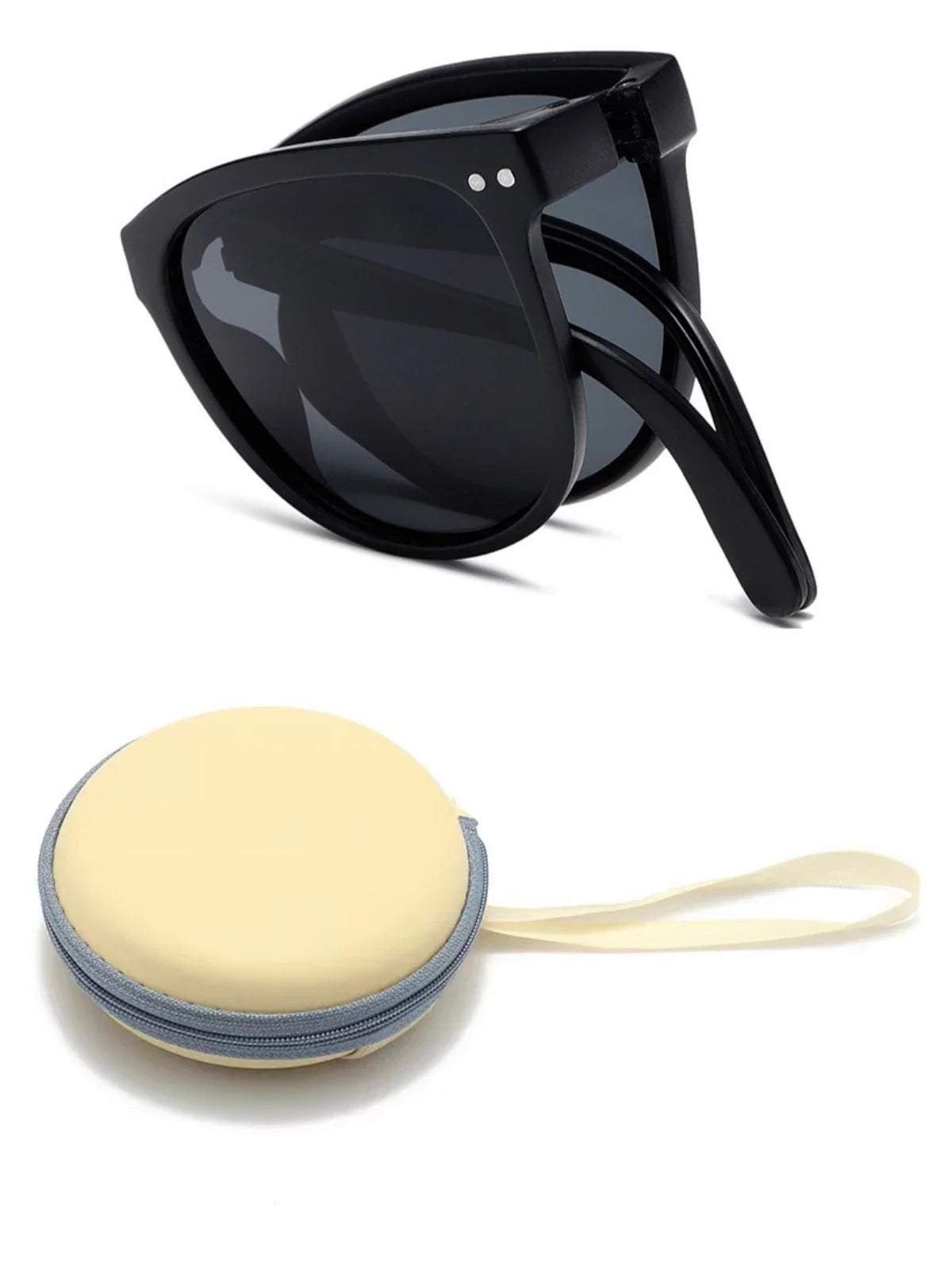 Óculos de Sol Dobráveis Infantis FlexGlow – Proteção UV400 + Estojo de Viagem Incluído