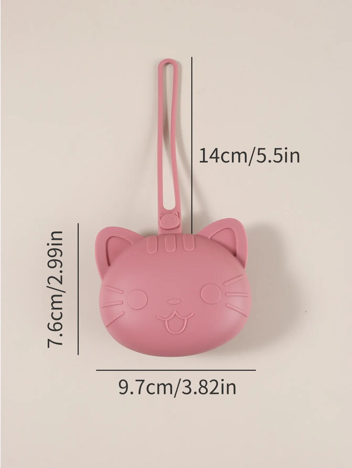 Saco para chupeta em silicone personalizado