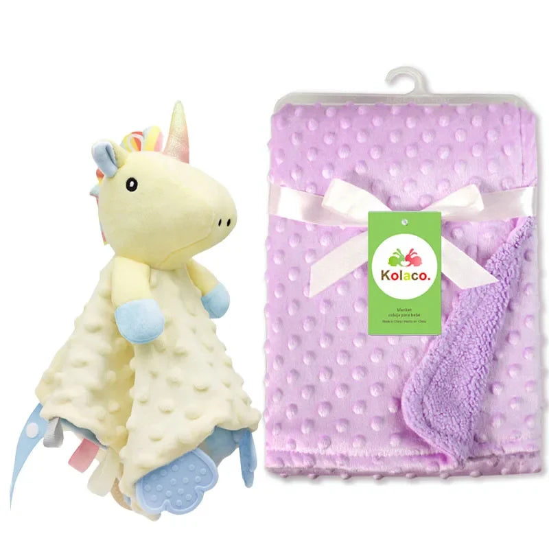 Conjunto de cobertor personalizado para bebé