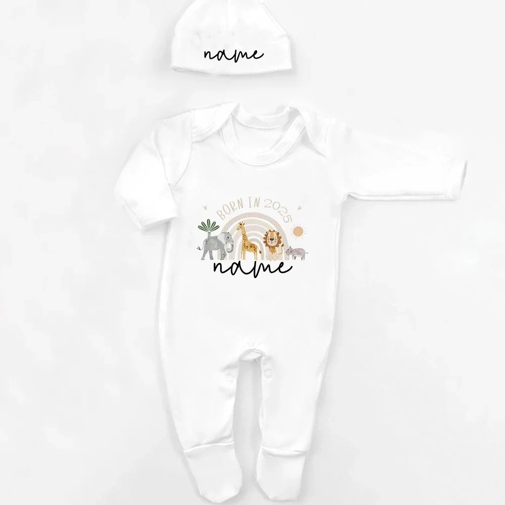 Conjunto personalizado de saída para bebé