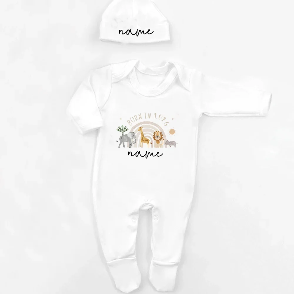 Conjunto personalizado de saída para bebé