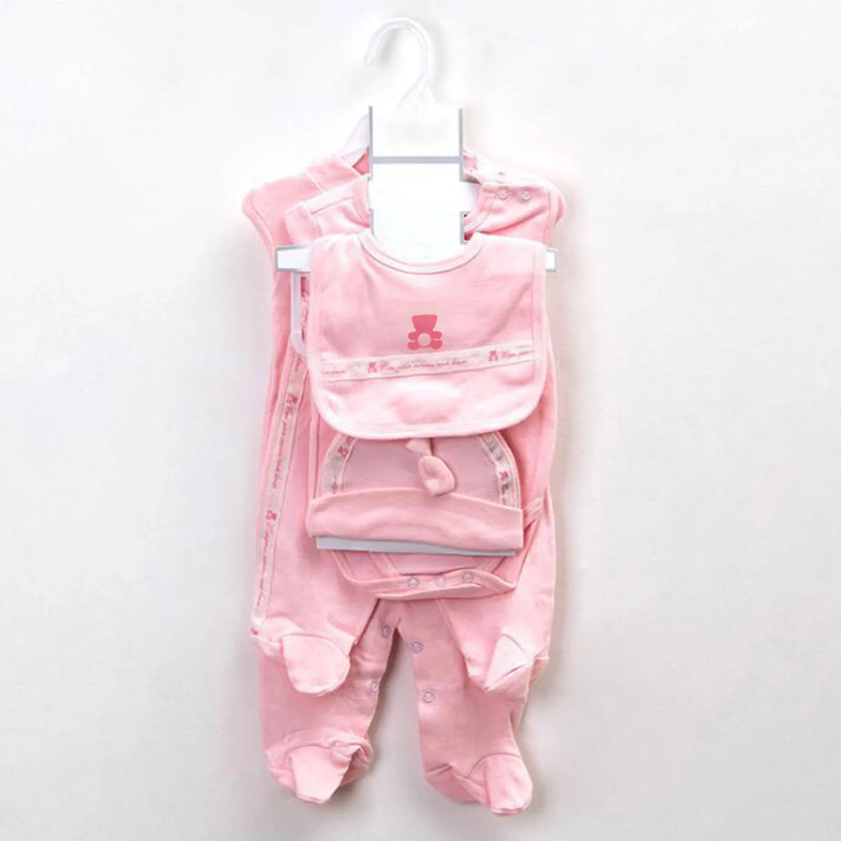Conjunto de roupa de algodão para bebé