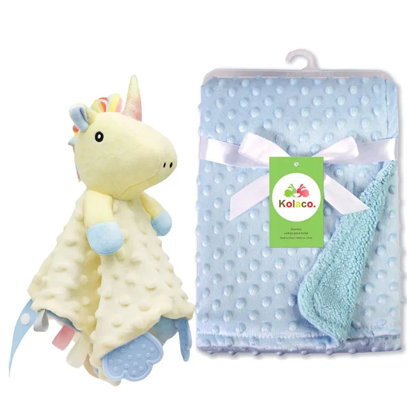 Conjunto de cobertor personalizado para bebé