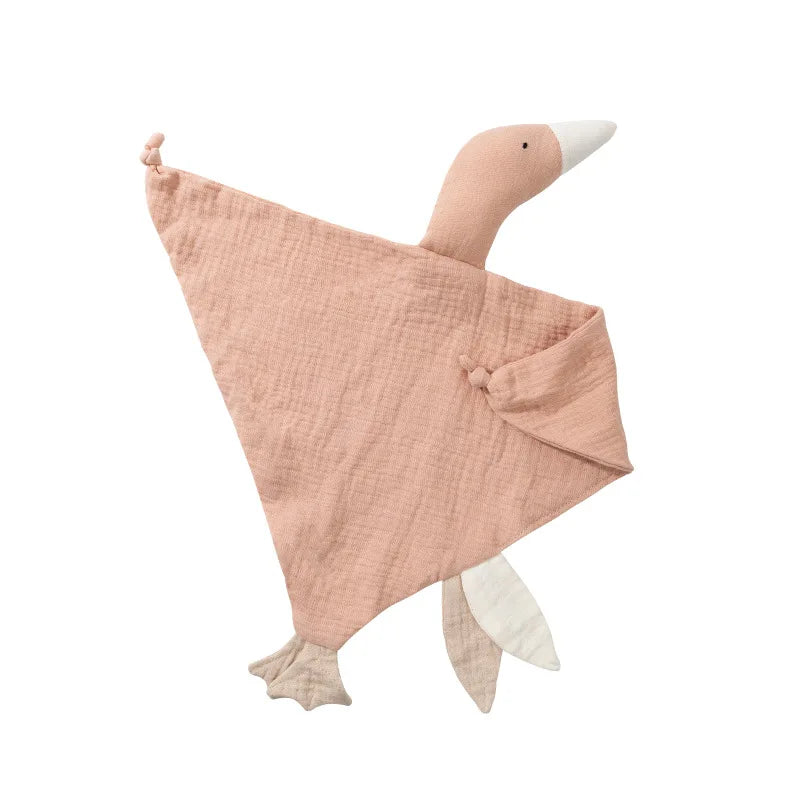 Babete de algodão com padrão fofo