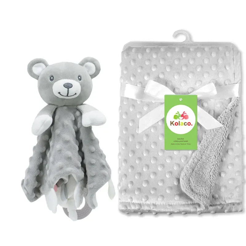 Conjunto de cobertor personalizado para bebé