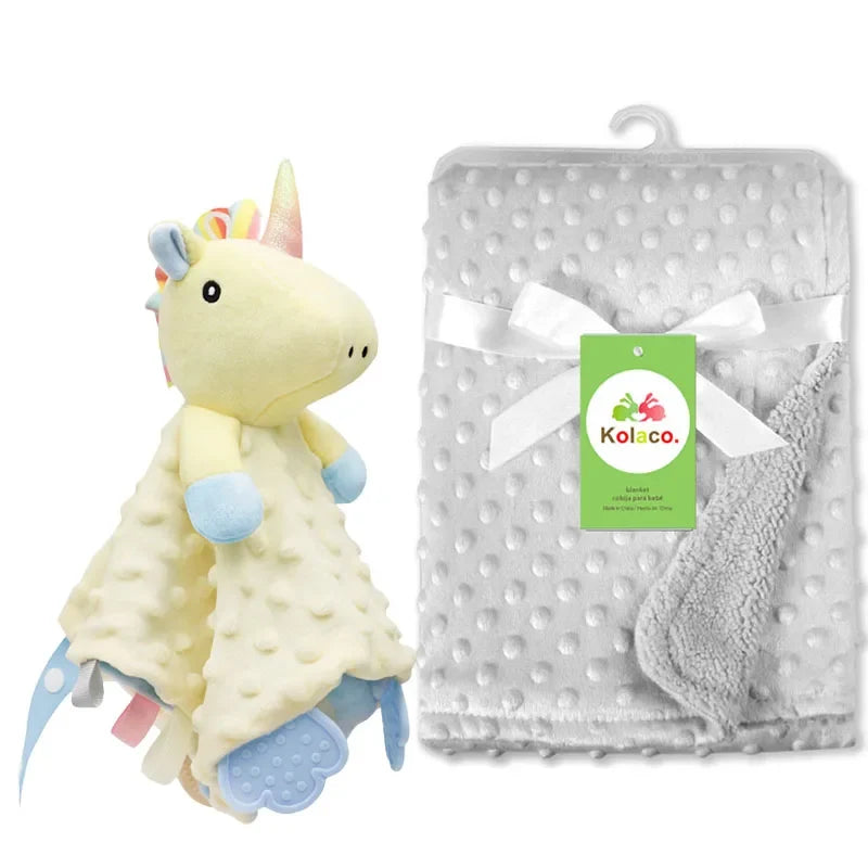 Conjunto de cobertor personalizado para bebé