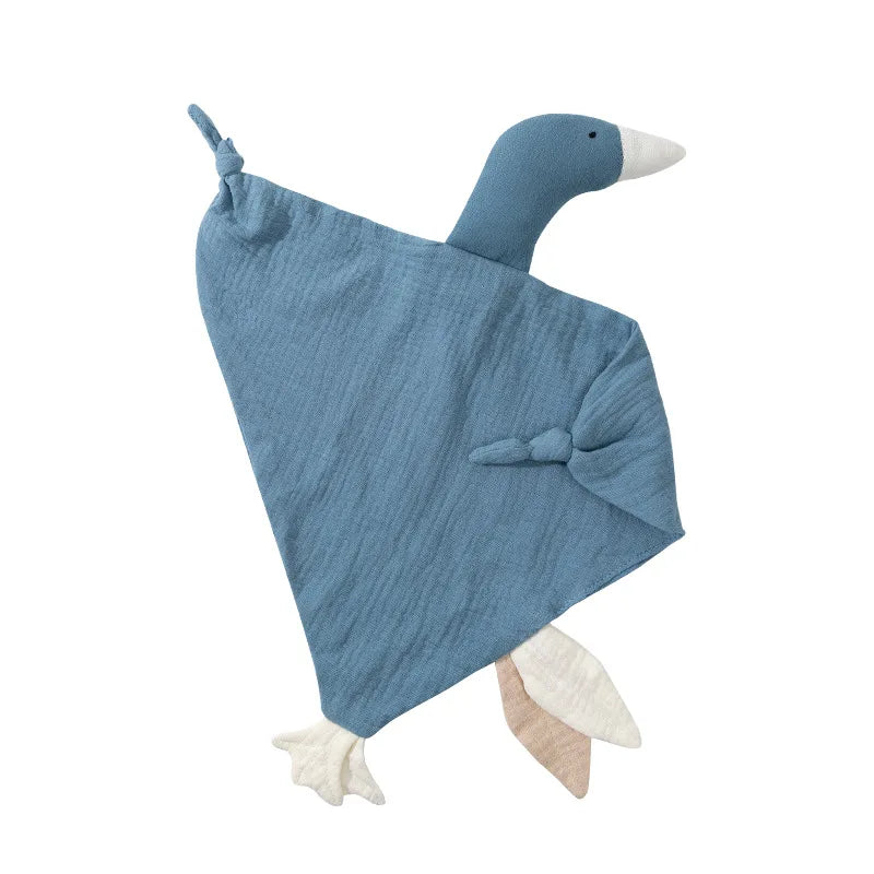 Babete de algodão com padrão fofo