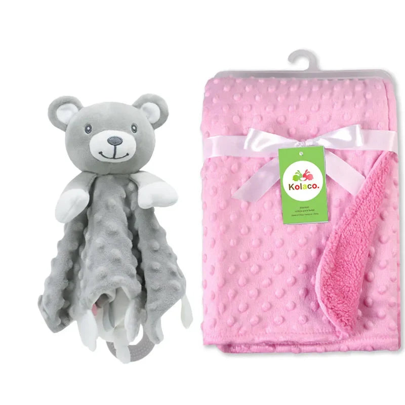 Conjunto de cobertor personalizado para bebé