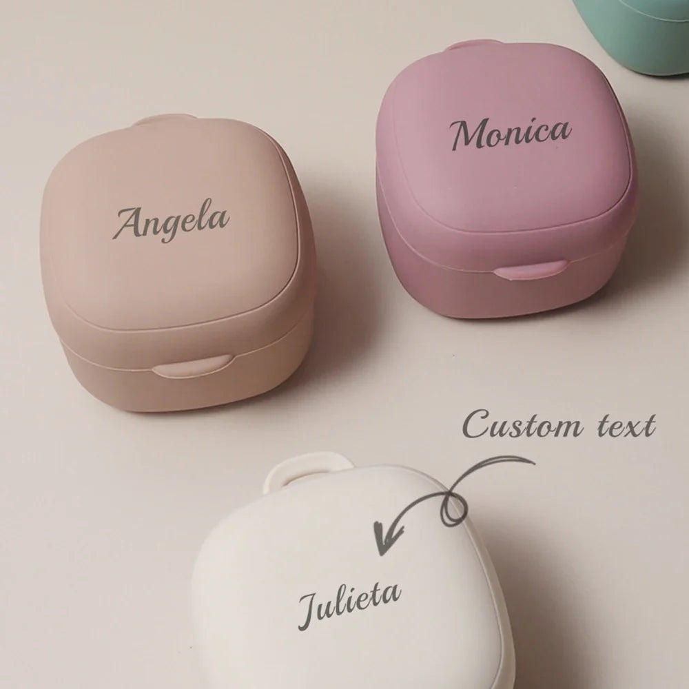 Caixa de memórias do bebé em silicone