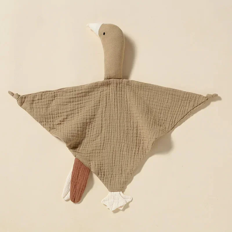 Babete de algodão com padrão fofo
