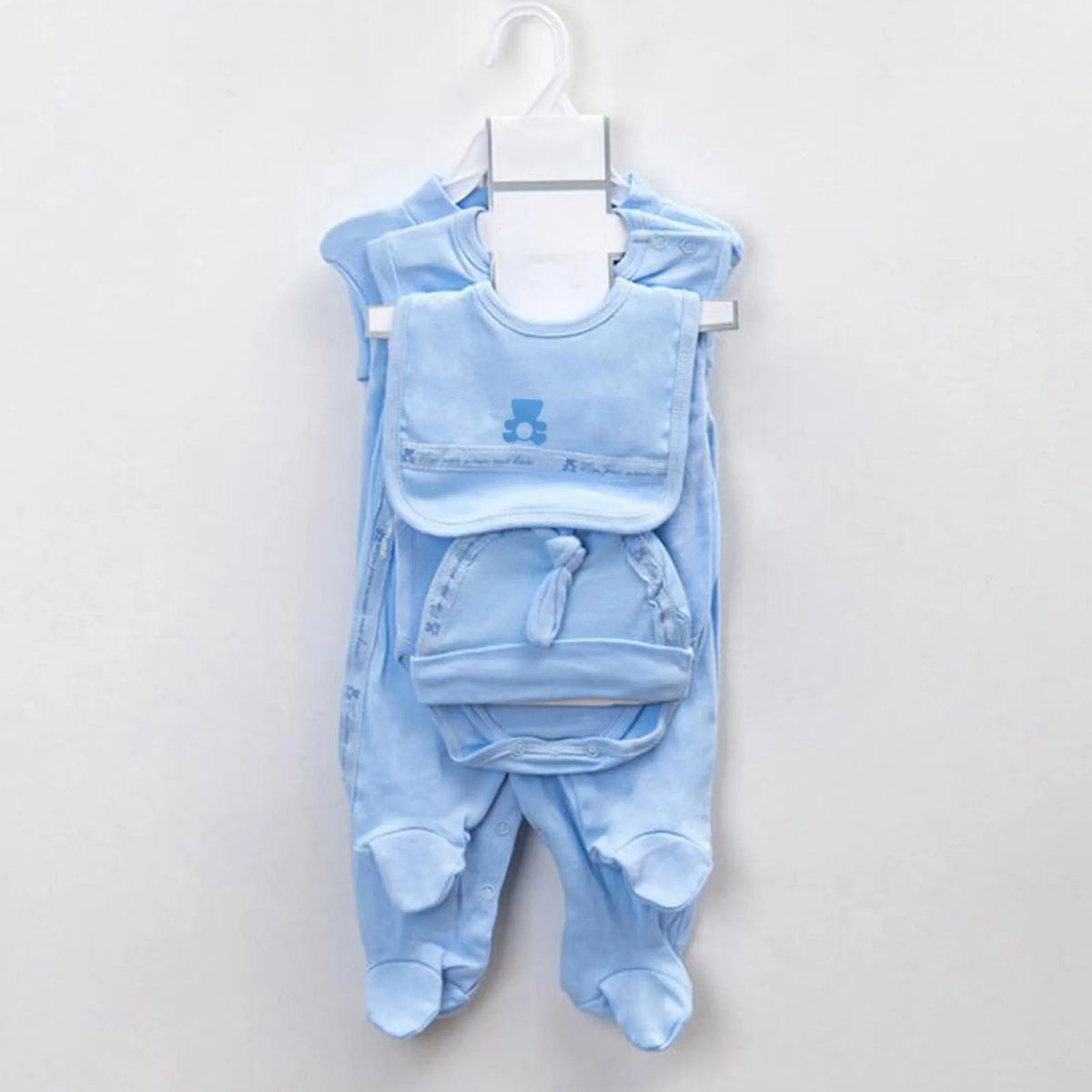 Conjunto de roupa de algodão para bebé