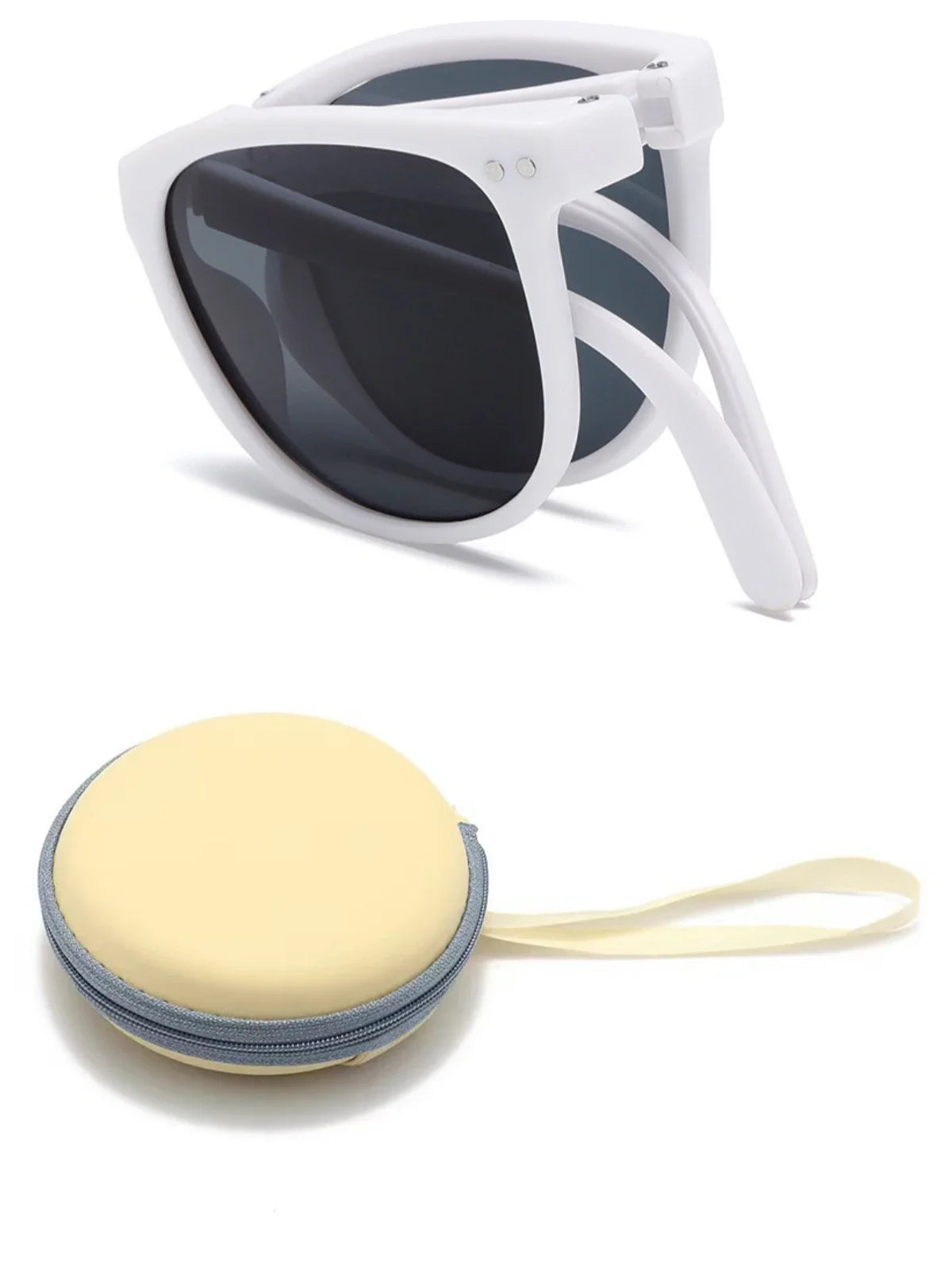 Óculos de Sol Dobráveis Infantis FlexGlow – Proteção UV400 + Estojo de Viagem Incluído