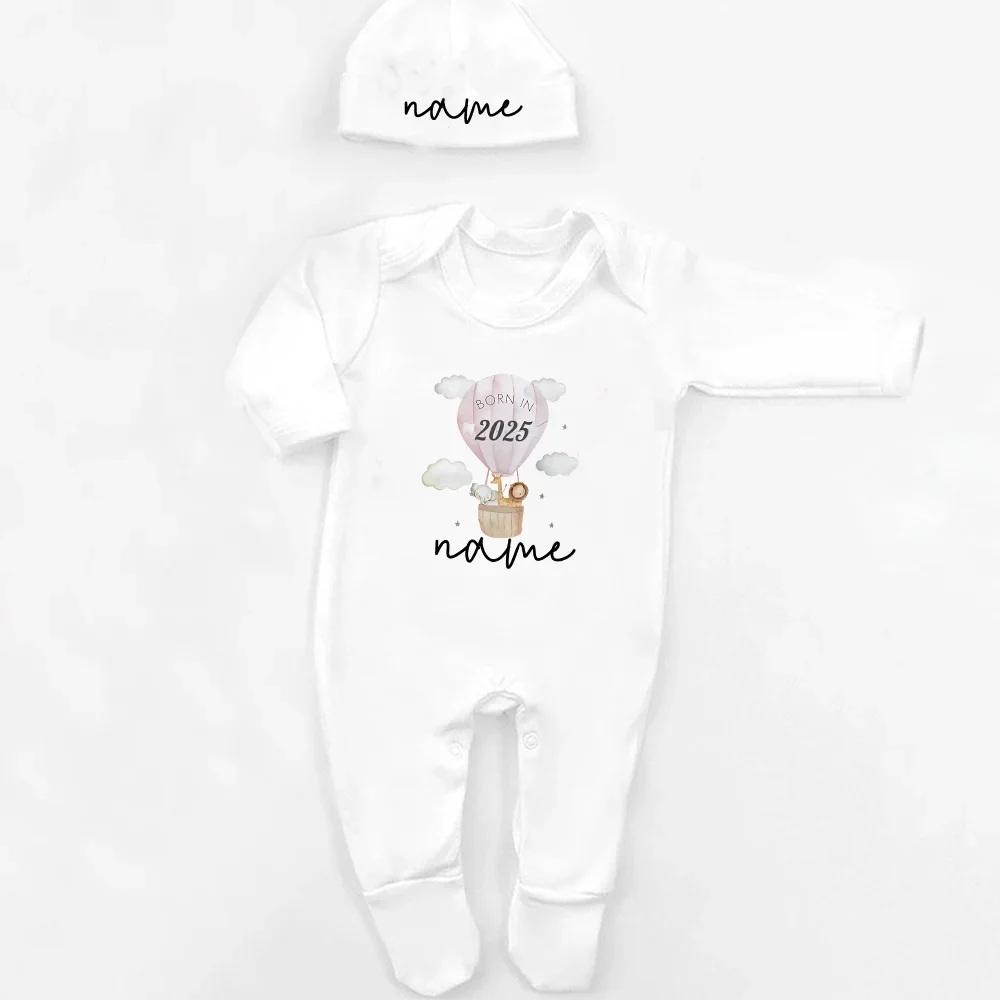 Conjunto personalizado de saída para bebé