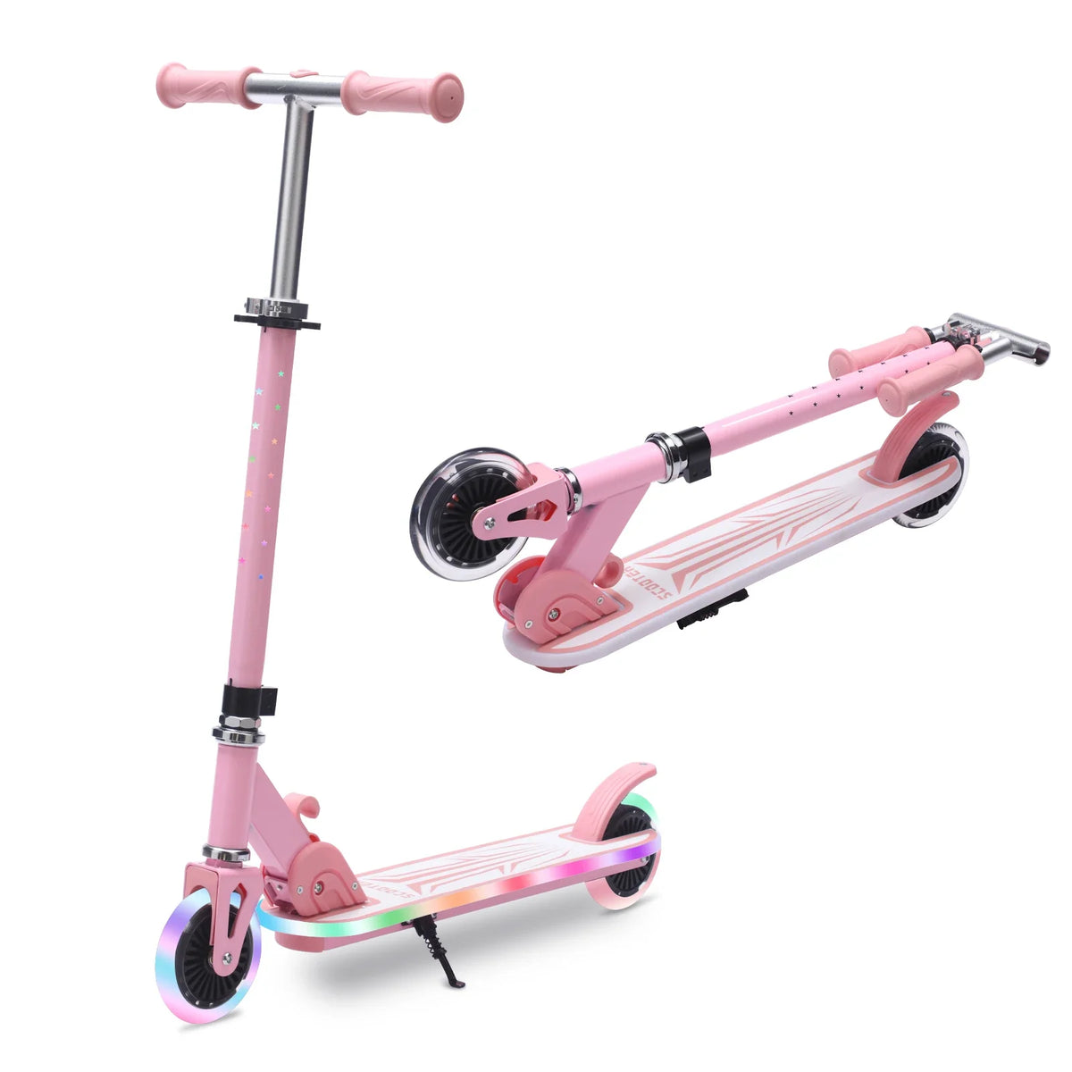 Scooter para crianças com luzes