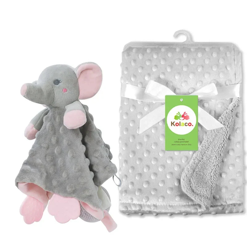 Conjunto de cobertor personalizado para bebé