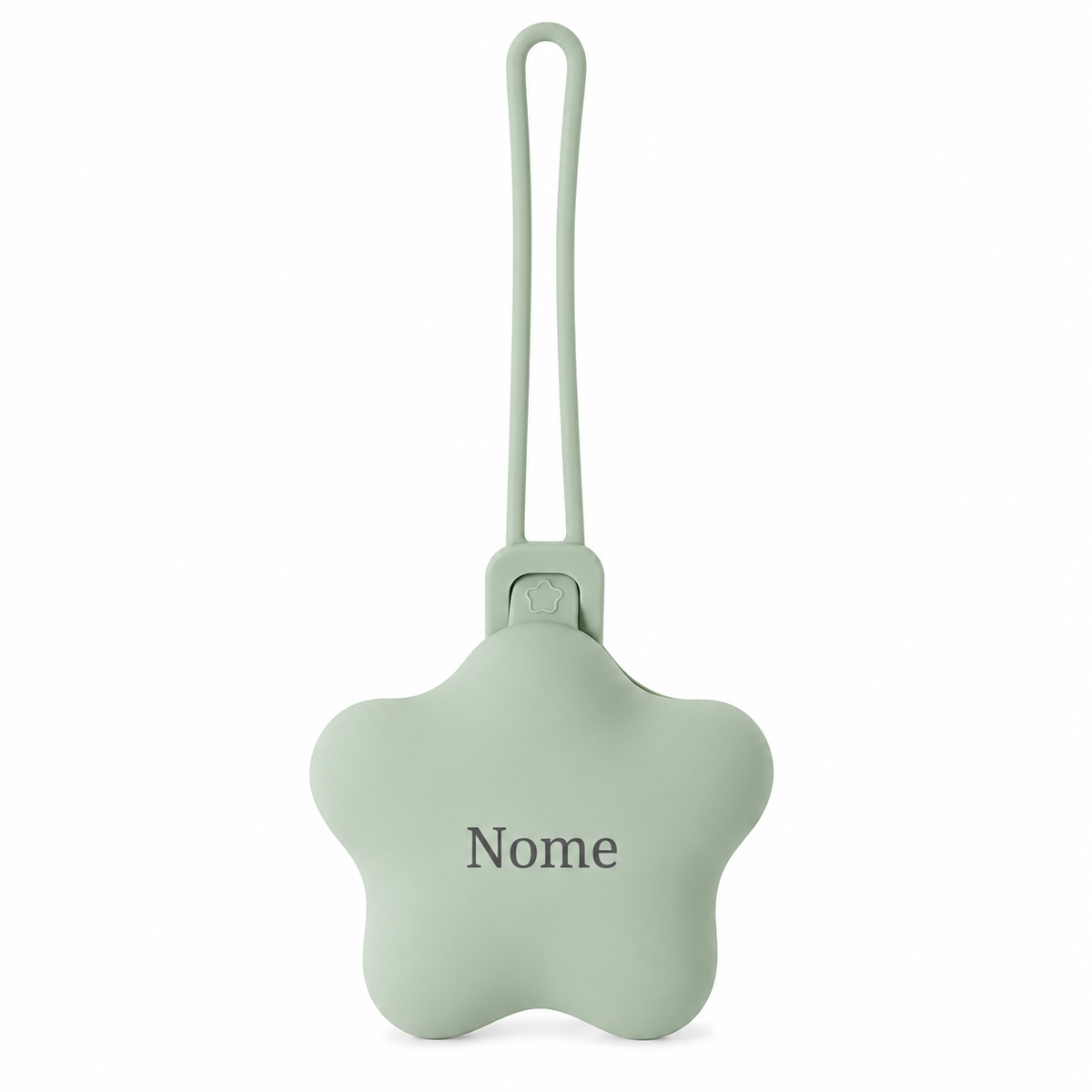 Porta-Chupetas de Silicone Personalizado com Nome - Aylla & Co.